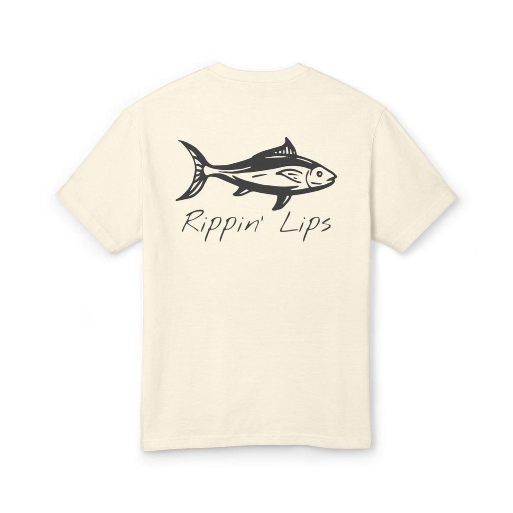 Bray Outdoors - Rippn’ Lips - Fishing Garment-Dyed Heavyweight Cotton Tee