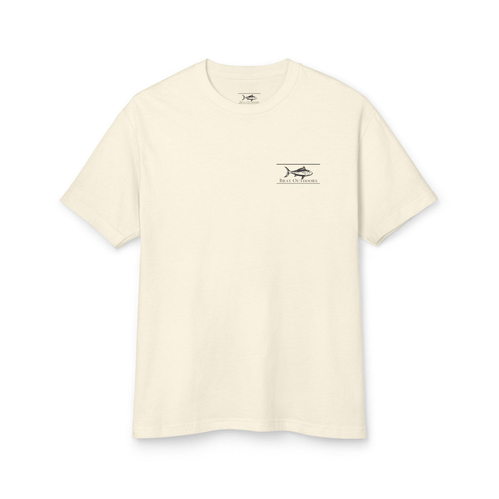 Bray Outdoors - Rippn’ Lips - Fishing Garment-Dyed Heavyweight Cotton Tee